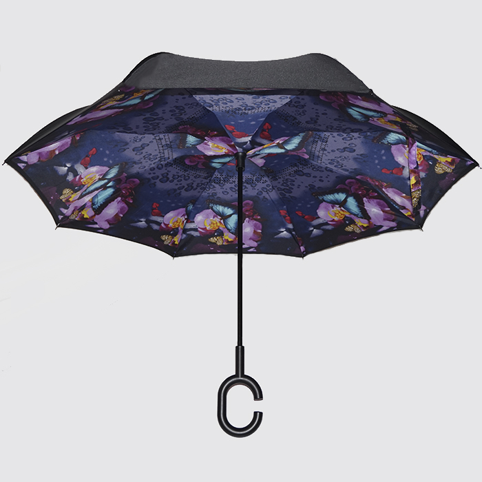 Умный зонт бабочки